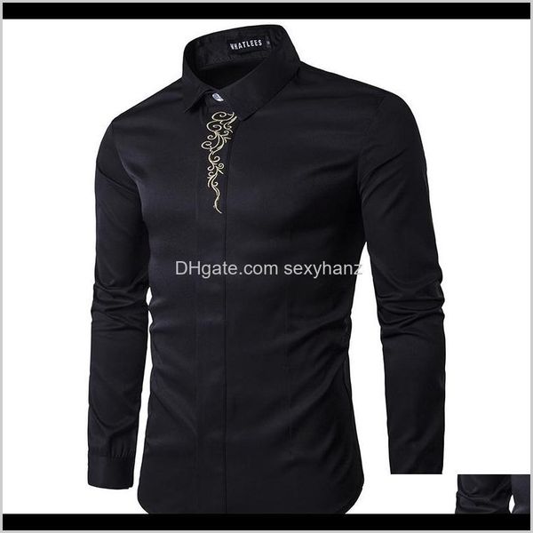 mens apparel drop delivery 2021 spring autumn outfit embroidery long sleeve men clothing evening dress shirts black plus size s-2xl munbc, White;black
mens apparel drop delivery 2021 spring autumn outfit embroidery long sleeve men clothing evening dress shirts black plus size s-2xl munbc, White;black