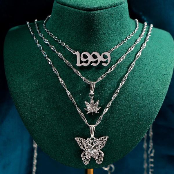 chains silver color multilayer hollow out big butterfly 1999 pendant necklace rhinestone metal party charm jewrely
chains silver color multilayer hollow out big butterfly 1999 pendant necklace rhinestone metal party charm jewrely