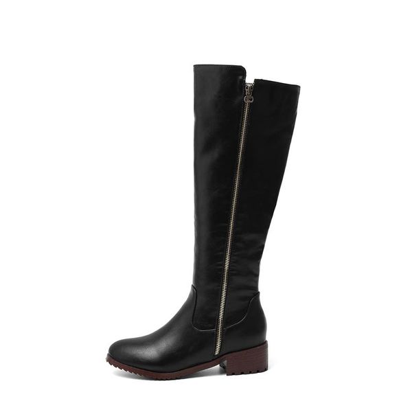 boots arden furtado fashion women's shoes winter concise round toe elegant zipper flats ladies knee high big size 48, Black
boots arden furtado fashion women's shoes winter concise round toe elegant zipper flats ladies knee high big size 48, Black
