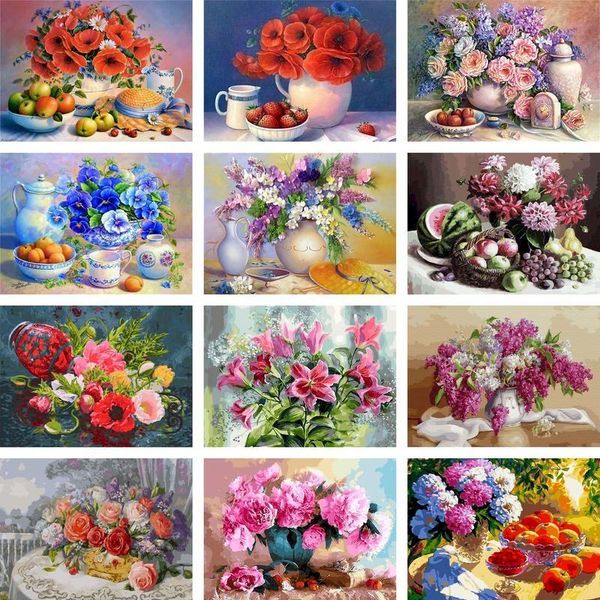 paintings gatyztory frameless painting by numbers flowers on canvas pictures home decoration diy minimalism style 60x75cm
paintings gatyztory frameless painting by numbers flowers on canvas pictures home decoration diy minimalism style 60x75cm