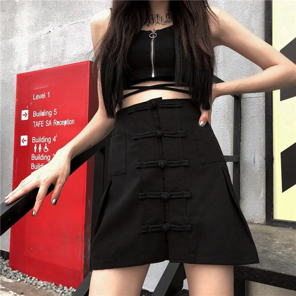 black gothic woman clothes skirts womens 2021 janpan style high waist buttons short asian streetwear aesthetic skirt 10188, Red
black gothic woman clothes skirts womens 2021 janpan style high waist buttons short asian streetwear aesthetic skirt 10188, Red