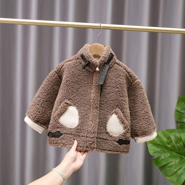 jackets boys fur coat solid color coats outerwear cotton padded kids toddler children's winter clothes, Blue;gray
jackets boys fur coat solid color coats outerwear cotton padded kids toddler children's winter clothes, Blue;gray