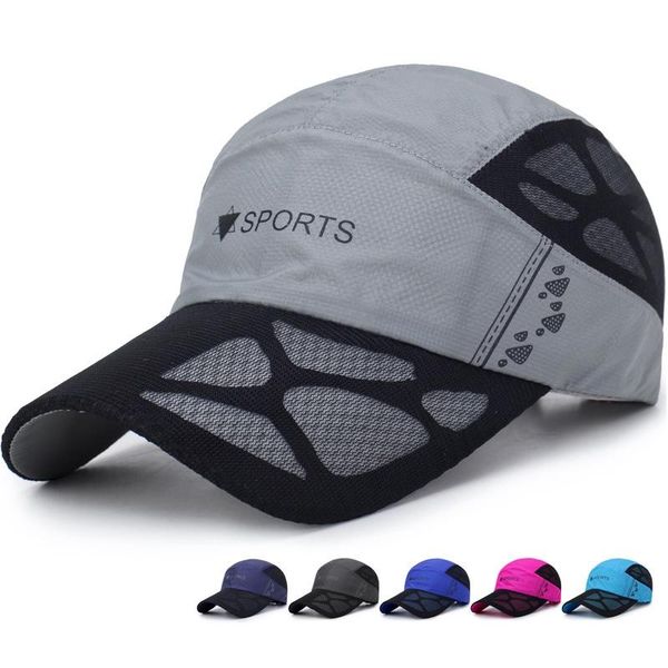 men outdoor quick-drying visor caps sport cool summer running baseball mesh hat hats, Black;white
men outdoor quick-drying visor caps sport cool summer running baseball mesh hat hats, Black;white