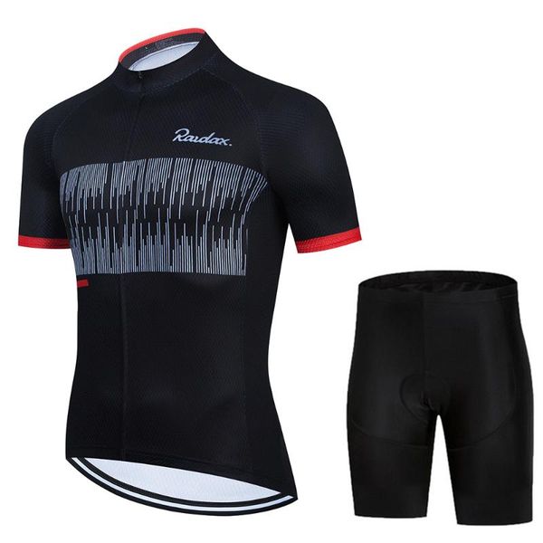 raudax cycling jerseys set 2021 summer short sleeves bicycle clothing classic black men ropa de ciclismo breathable racing sets, Black;blue
raudax cycling jerseys set 2021 summer short sleeves bicycle clothing classic black men ropa de ciclismo breathable racing sets, Black;blue
