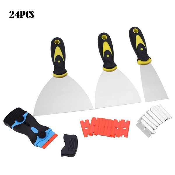 professional hand tool sets 24pcs handmade tools scraper utility practical floor cleaner tile surface glue residual shovel kits
professional hand tool sets 24pcs handmade tools scraper utility practical floor cleaner tile surface glue residual shovel kits