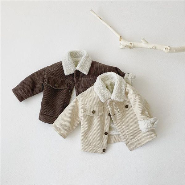 jackets 2021 autumn winter clothes baby children's plush thickened lamb wool coat corduroy jacket toddler boy, Blue;gray
jackets 2021 autumn winter clothes baby children's plush thickened lamb wool coat corduroy jacket toddler boy, Blue;gray