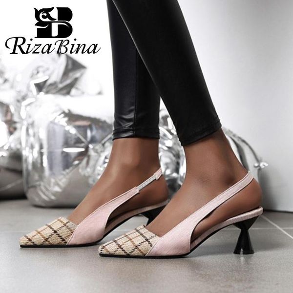 dress shoes rizabina women pumps fashion slip on shallow mouth special heels mixed color pointed toe footwear size 32-48, Black
dress shoes rizabina women pumps fashion slip on shallow mouth special heels mixed color pointed toe footwear size 32-48, Black