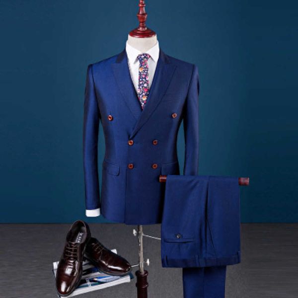 men's suits & blazers solid male autumn double large breasted suit three british boutique style parts for men formal work wear x1jp, White;black
men's suits & blazers solid male autumn double large breasted suit three british boutique style parts for men formal work wear x1jp, White;black
