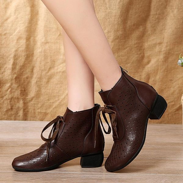 boots europe style vintage women short booties winter biker ankle pu leather round toe brown platform ladies shoes, Black
boots europe style vintage women short booties winter biker ankle pu leather round toe brown platform ladies shoes, Black
