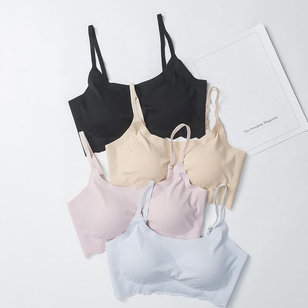 second generation wireless spaghetti-strap yoga sleep underwear japanese shangpin one piece seamless bras women outfit
second generation wireless spaghetti-strap yoga sleep underwear japanese shangpin one piece seamless bras women outfit
