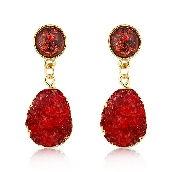dangle & chandelier dayoff europe red resin drop earrings women jewelry handmade water round eardrop gold long earring pendientes e99, Silver
dangle & chandelier dayoff europe red resin drop earrings women jewelry handmade water round eardrop gold long earring pendientes e99, Silver
