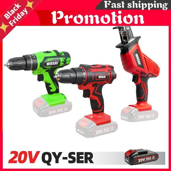 professiona electric drills 20v cordless drill screwdriver impact reciprocating saw power tools battery qy-sey
professiona electric drills 20v cordless drill screwdriver impact reciprocating saw power tools battery qy-sey