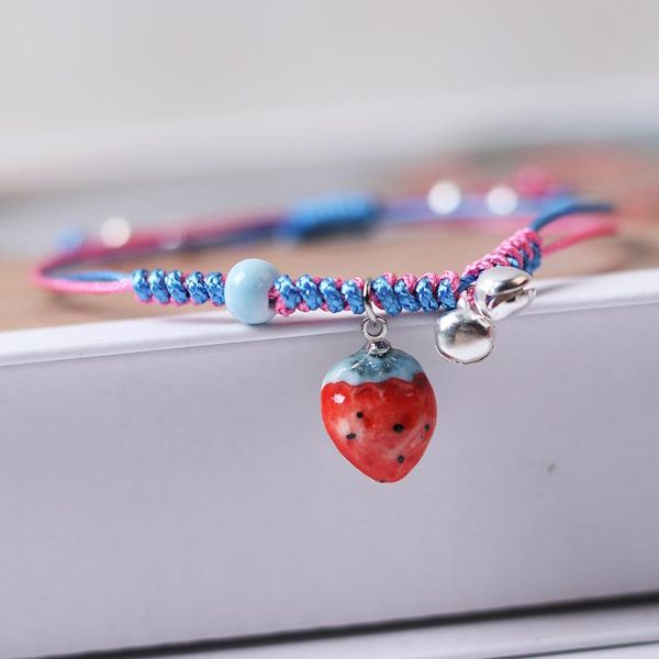 charm bracelets cute girl metal drip glaze fruit pendant bracelet for women hand-woven red rope bangles children jewelry, Golden;silver
charm bracelets cute girl metal drip glaze fruit pendant bracelet for women hand-woven red rope bangles children jewelry, Golden;silver