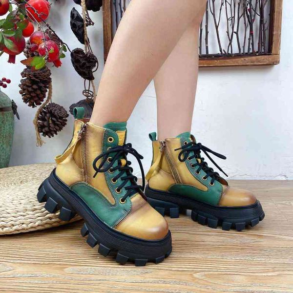 boots autumn and winter women's zipper round head leather boots, handmade casual boots 94f4, Black
boots autumn and winter women's zipper round head leather boots, handmade casual boots 94f4, Black