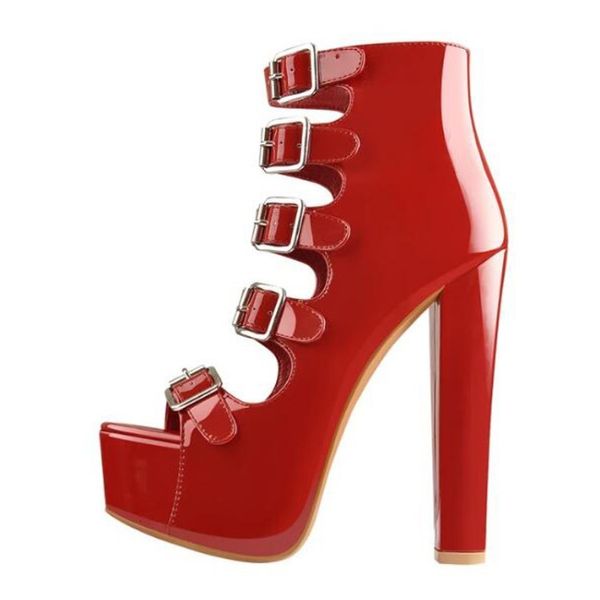 sandals ol'handcrafted woman shiny sandals buckle belts square heels open-foot toe beautiful red party shoes and more size 4-13 ms53, Black
sandals ol'handcrafted woman shiny sandals buckle belts square heels open-foot toe beautiful red party shoes and more size 4-13 ms53, Black