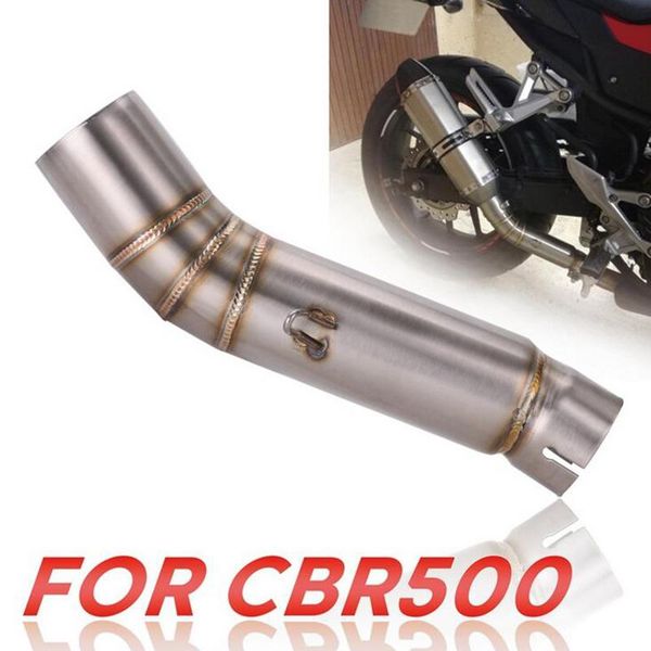 motorcycle exhaust system for cbr 500 middle link pipe connector mid cbr500 cbr500x cbr500f cbr500r 2013-2021 2021 years
motorcycle exhaust system for cbr 500 middle link pipe connector mid cbr500 cbr500x cbr500f cbr500r 2013-2021 2021 years
