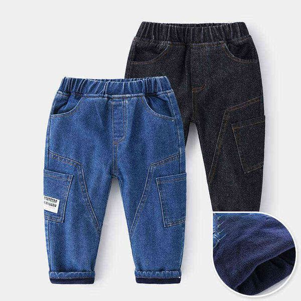 winter new jeans kids boy solid outwear velvet casual trousers black blue mid elastic waist warm children clothes for 2-6y g1220
winter new jeans kids boy solid outwear velvet casual trousers black blue mid elastic waist warm children clothes for 2-6y g1220
