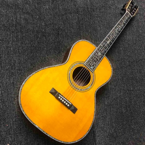 custom all solid wood mahogany wood neck acoustic electric guitar 39 inch ebony fingerboard real abalone oo-style
custom all solid wood mahogany wood neck acoustic electric guitar 39 inch ebony fingerboard real abalone oo-style
