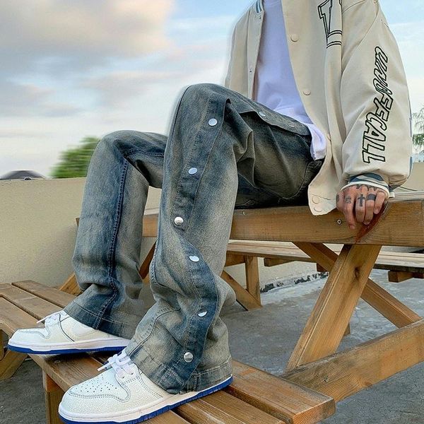 men's jeans autumn winter vintage blue straight men fashion double side button wide leg pants streetwear oversized hip hop trousers
men's jeans autumn winter vintage blue straight men fashion double side button wide leg pants streetwear oversized hip hop trousers