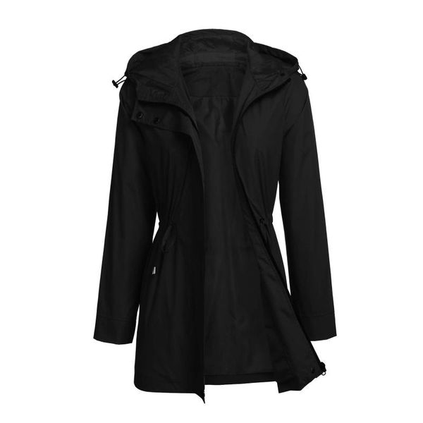 women's jackets rainwear suit women solid rain jacket raincoat thickened waterproof protective clothing camping outwear hoodie chaquet, Black;brown
women's jackets rainwear suit women solid rain jacket raincoat thickened waterproof protective clothing camping outwear hoodie chaquet, Black;brown