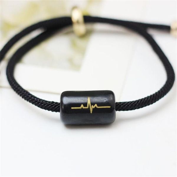 tennis creative heartbeat ceramic hand rope bracelet adjustable couple jewelry accessories romantic valentine's day gift, Golden;silver
tennis creative heartbeat ceramic hand rope bracelet adjustable couple jewelry accessories romantic valentine's day gift, Golden;silver