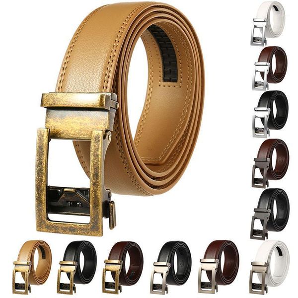 belts men belt genuine leather width 3.1cm strap for automatic buckle male wedding gifts many colors1, Black;brown
belts men belt genuine leather width 3.1cm strap for automatic buckle male wedding gifts many colors1, Black;brown