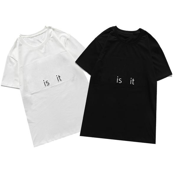 t shirts tee summer round collar simple fashion creative short sleeved minimalist print black mens wear size s-xxl, White;black
t shirts tee summer round collar simple fashion creative short sleeved minimalist print black mens wear size s-xxl, White;black