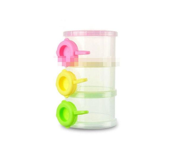 pacifiers# transparent three-layer baby milk powder grid box pp material portable detachable container
pacifiers# transparent three-layer baby milk powder grid box pp material portable detachable container