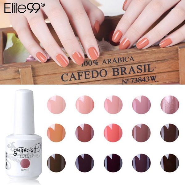 elite99 15ml gelpolish nude color series gel varnishes soak off uv led nail polish art semi permanent polish1, Red;pink
elite99 15ml gelpolish nude color series gel varnishes soak off uv led nail polish art semi permanent polish1, Red;pink