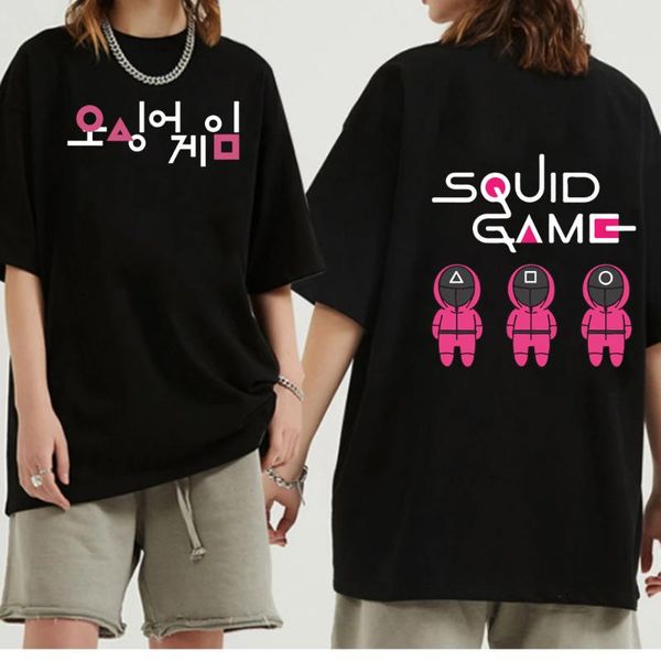 men's t-shirts squid game mask t-shirt men funny hip hop fashion tees unisex, White;black
men's t-shirts squid game mask t-shirt men funny hip hop fashion tees unisex, White;black