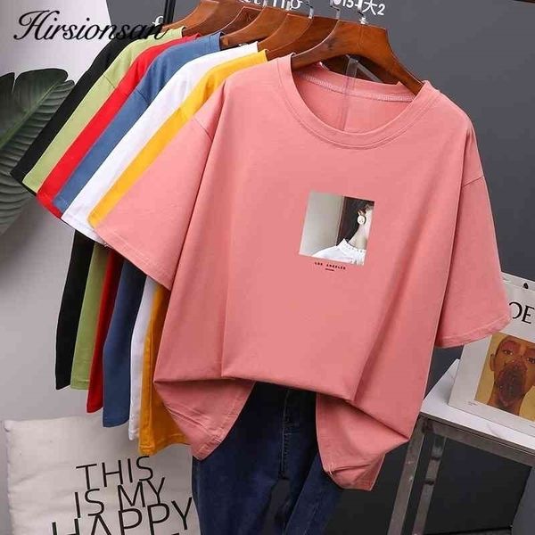 hirsionsan printed t shirt women summer o neck tshirts korean aesthetic cotton tees for ladies ins comfortable female 210408, White
hirsionsan printed t shirt women summer o neck tshirts korean aesthetic cotton tees for ladies ins comfortable female 210408, White