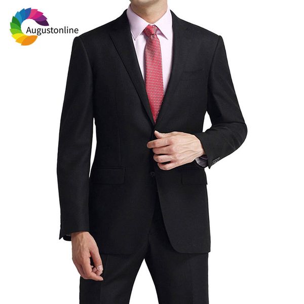 men's suits & blazers formal business custom made men suit black slim fit wedding groom tuxedo groomsmen jacket pants 2piece 78v8, White;black
men's suits & blazers formal business custom made men suit black slim fit wedding groom tuxedo groomsmen jacket pants 2piece 78v8, White;black