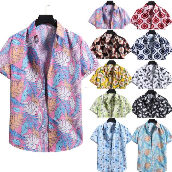 men's casual shirts shirt hawaiian beach print short sleeve european men's lapel shirt 5ufg, White;black
men's casual shirts shirt hawaiian beach print short sleeve european men's lapel shirt 5ufg, White;black