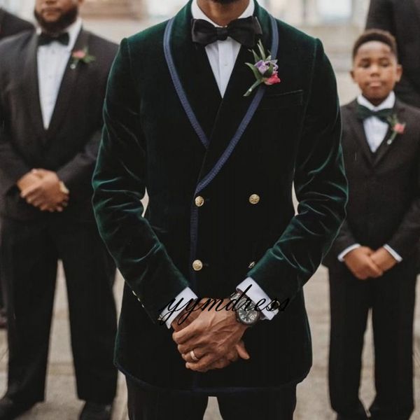 green velet groom wear shawl lapel for wedding tuxedos outfit men jacket blazer business prom dinner party suit( green jacket+ black pants+b, Black;gray
green velet groom wear shawl lapel for wedding tuxedos outfit men jacket blazer business prom dinner party suit( green jacket+ black pants+b, Black;gray
