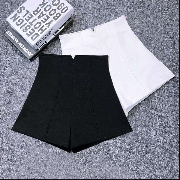 white black womens shorts stretch suit women mini short femme high waist elegant wide leg summer c5378
white black womens shorts stretch suit women mini short femme high waist elegant wide leg summer c5378