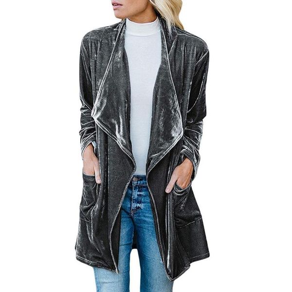 women's trench coats fashion women velvet turn-down collar long regular fit sleeve pocket windbreaker solid casual, Tan;black
women's trench coats fashion women velvet turn-down collar long regular fit sleeve pocket windbreaker solid casual, Tan;black