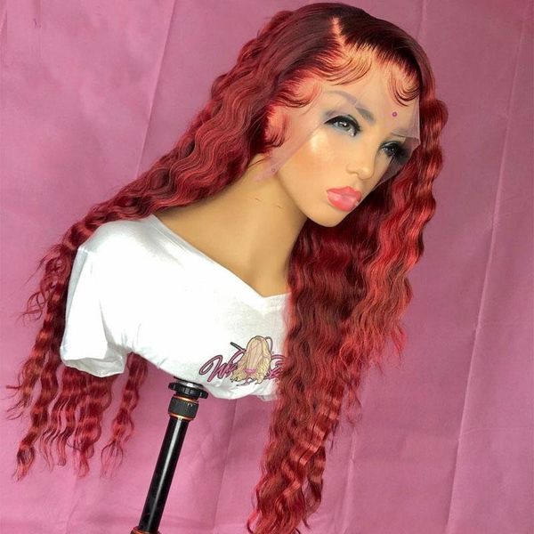 synthetic wigs 26inch 180%density burgundy long deep wave lace front wig for women with baby hair heat resistant fiber daily, Black
synthetic wigs 26inch 180%density burgundy long deep wave lace front wig for women with baby hair heat resistant fiber daily, Black