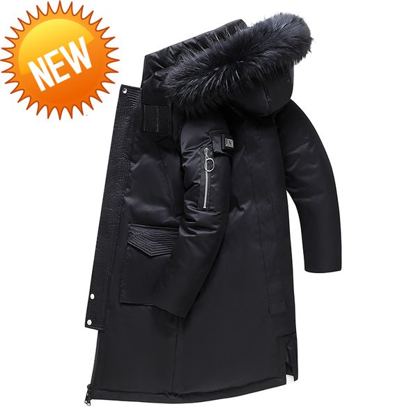 2021 new down jacket men winter fashion thick warm parkas fur white duck coats casual man s dropshipping, Black
2021 new down jacket men winter fashion thick warm parkas fur white duck coats casual man s dropshipping, Black