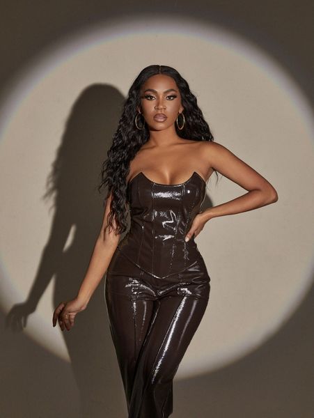 zip back patent crop x4b4#, White 
zip back patent crop x4b4#, White