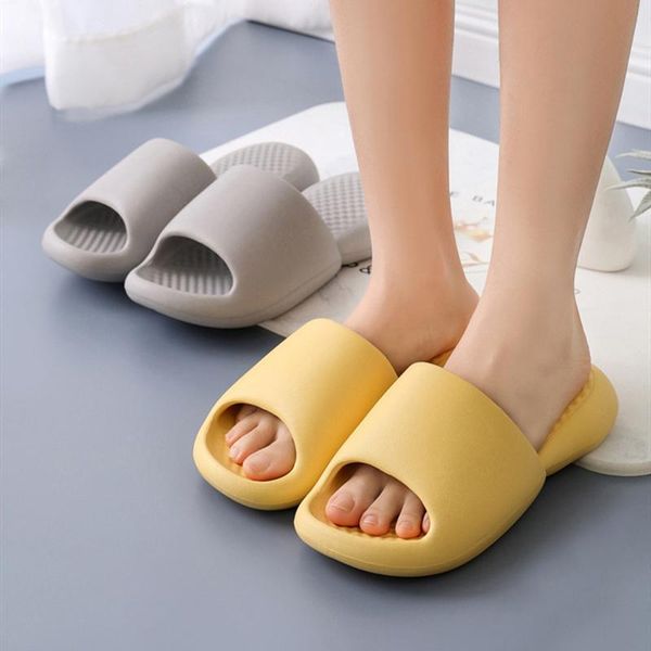 house mute women bath slippers summer open toe thick sole soft eva flat lovers shoes solid bathroom ladies slides sandals, Black
house mute women bath slippers summer open toe thick sole soft eva flat lovers shoes solid bathroom ladies slides sandals, Black