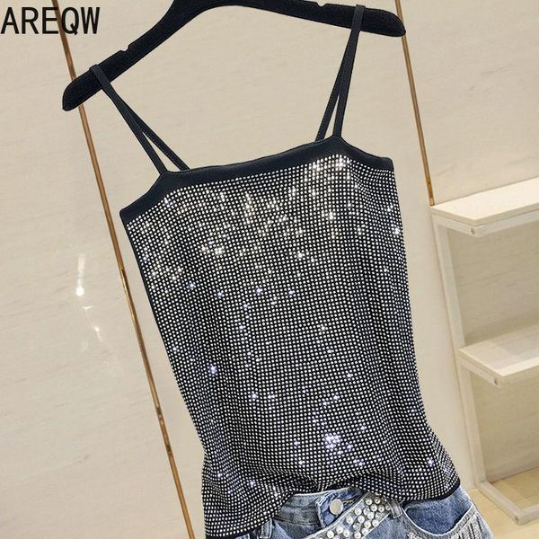 heavy industry drilling suspenders shirt sleeveless and a slim vest summer black crop women's tanks & camis, White
heavy industry drilling suspenders shirt sleeveless and a slim vest summer black crop women's tanks & camis, White