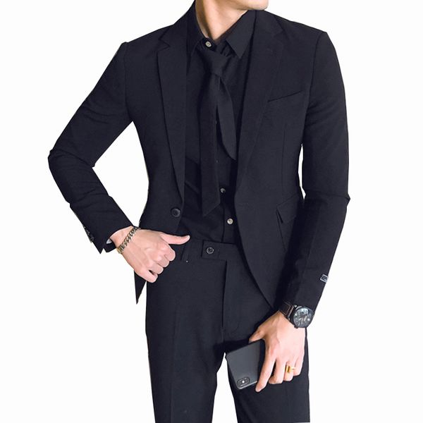 men's suits & blazers colored notch he lapel attire homme mariage male fashion wedding suits fine suit blazer two jacket + pants 4q6e, White;black
men's suits & blazers colored notch he lapel attire homme mariage male fashion wedding suits fine suit blazer two jacket + pants 4q6e, White;black