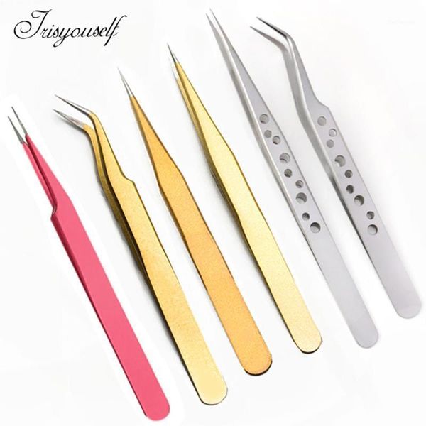 makeup professional eyelash tweezers stainless steel excellent closure clip clamp forceps tools1
makeup professional eyelash tweezers stainless steel excellent closure clip clamp forceps tools1