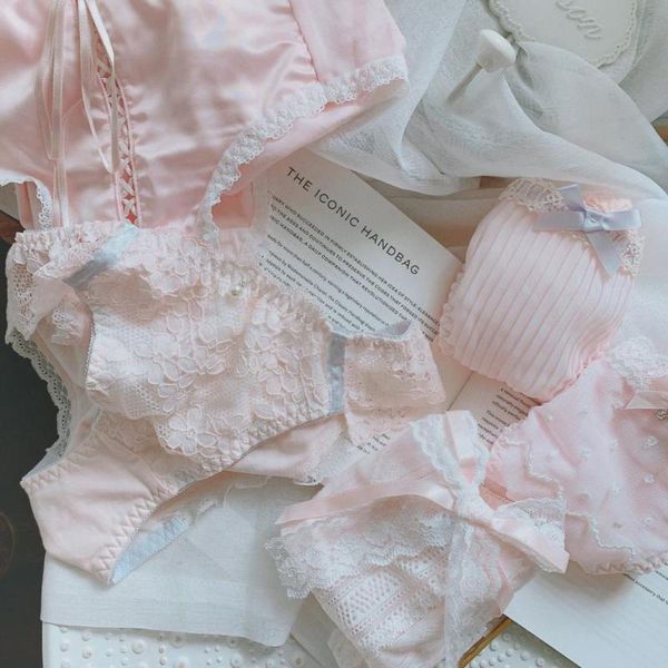 women's panties girl's light pink cute underwear sweet japanese cotton lace-up bow mid-low waist briefs shorts, Black;pink
women's panties girl's light pink cute underwear sweet japanese cotton lace-up bow mid-low waist briefs shorts, Black;pink