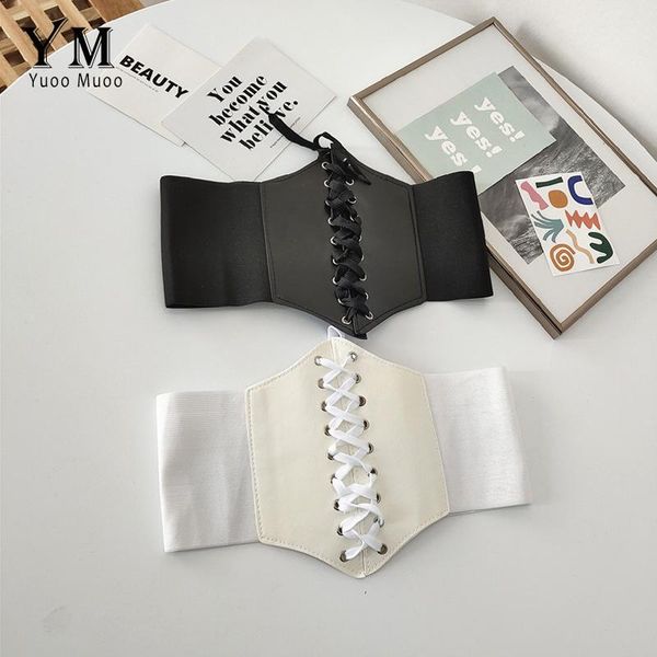 belts yuoomuoo ins fashion waist corsets retro gothic women white black bandage decorative belt lace up bustiers, Black;brown
belts yuoomuoo ins fashion waist corsets retro gothic women white black bandage decorative belt lace up bustiers, Black;brown