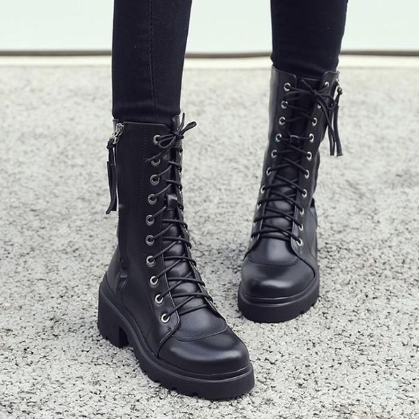 boots pxelena punk rock gothic women genuine leather lace up zipper chunky heels knight combat ankle 2021 black
boots pxelena punk rock gothic women genuine leather lace up zipper chunky heels knight combat ankle 2021 black