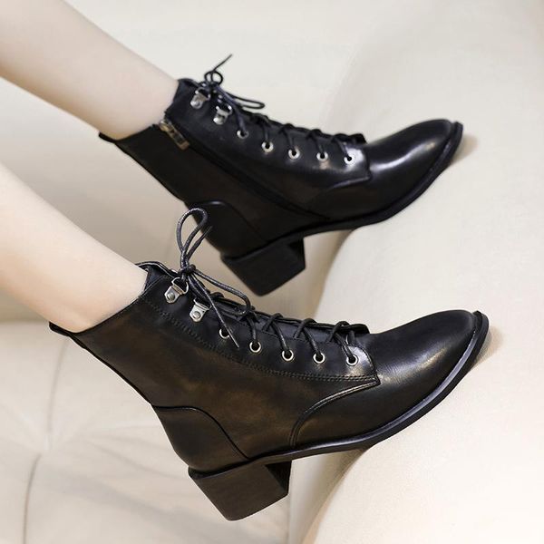 boots british fashion women party banquet dress genuine leather shoes ladies cowboy boot pointed toe ankle botas mujer botines, Black
boots british fashion women party banquet dress genuine leather shoes ladies cowboy boot pointed toe ankle botas mujer botines, Black