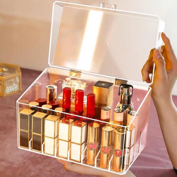 storage boxes & bins 18 grids acrylic lipstick box makeup organizer nail polish display holder cosmetic
storage boxes & bins 18 grids acrylic lipstick box makeup organizer nail polish display holder cosmetic