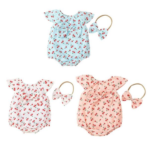 clothing sets summer baby casual romper set infant girl cotton flare sleeve cherry print bodysuit fashion o-neck floral 0-18m, White
clothing sets summer baby casual romper set infant girl cotton flare sleeve cherry print bodysuit fashion o-neck floral 0-18m, White