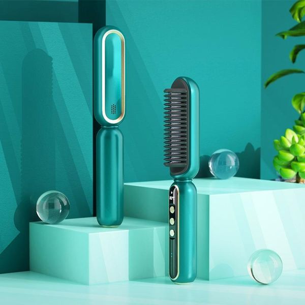 electric hair brushes style straight comb curler dual purpose household negative ion straightener does not damage
electric hair brushes style straight comb curler dual purpose household negative ion straightener does not damage